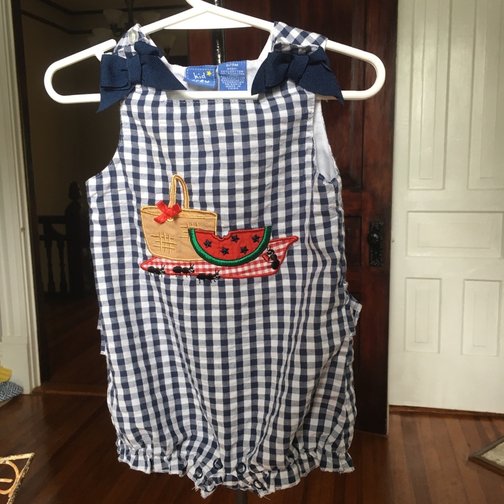 Kid Crew picnic bubble 6/9 months. EUC
